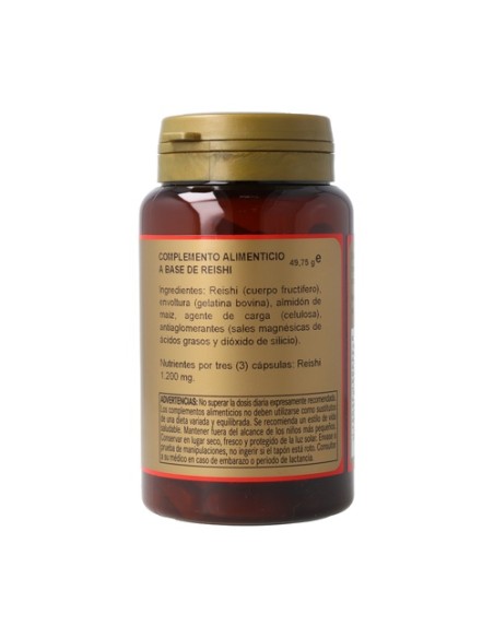 Reishi (Micelio) 90 cápsulas de 400mg Obire