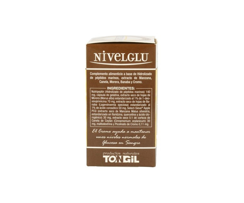 Nivelglu 60 cápsulas de 420.11mg Tongil