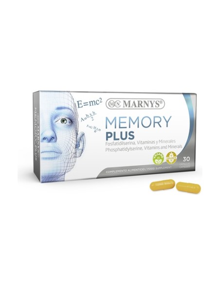 Memory Plus 30 cápsulas vegetales MARNYS® Memory Plus 30 cápsulas vegetales MARNYS®