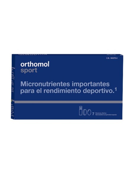 Sport 7 ampollas Orthomol