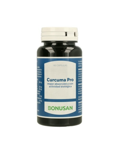 Cúrcuma pro 60 cápsulas de 500mg Bonusan